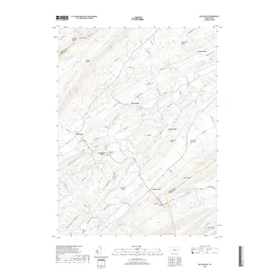 2019 Map of McCoysville, 2019 Print