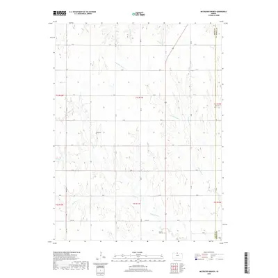 2018 Map of McCracken Branch, 2018 Print