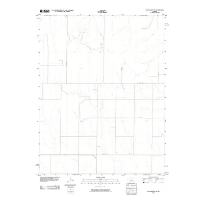 2009 Map of McCracken NE, 2009 Print