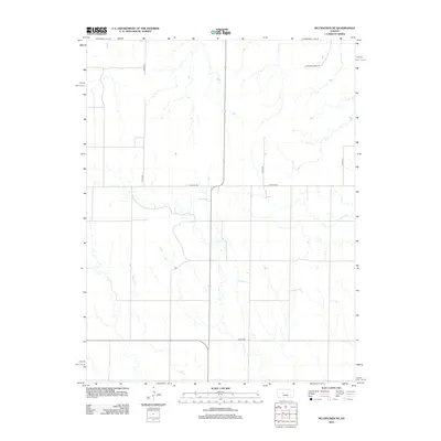 2012 Map of McCracken NE, 2012 Print