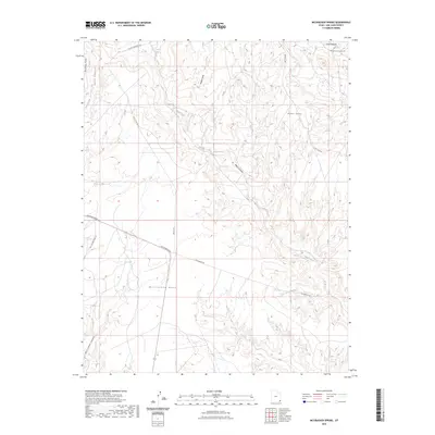 2023 Map of McCracken Spring, 2023 Print