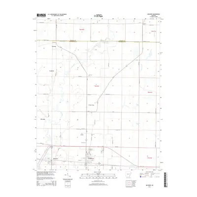 2014 Map of McCrory, 2014 Print