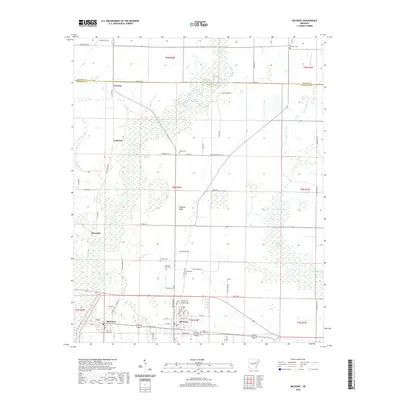 2020 Map of McCrory, 2020 Print