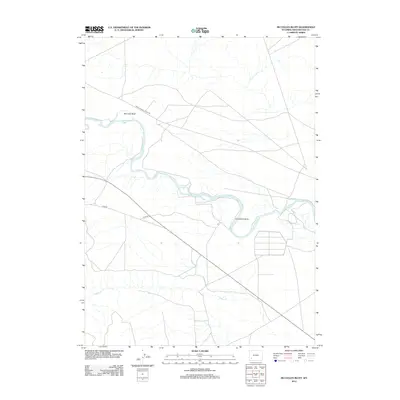 2012 Map of McCullen Bluff, 2012 Print