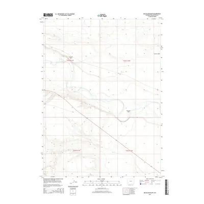 2015 Map of McCullen Bluff, 2015 Print