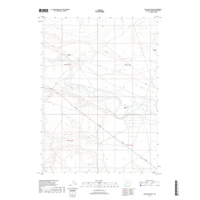 2017 Map of McCullen Bluff, 2017 Print