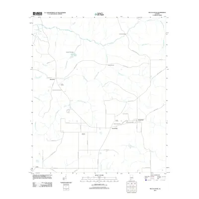 2011 Map of McCullough, 2011 Print