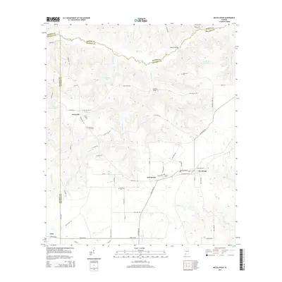2014 Map of McCullough, 2014 Print
