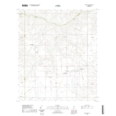 2020 Map of McCullough, 2020 Print