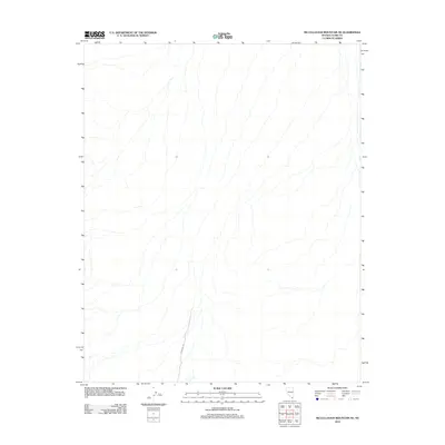 2012 Map of McCullough Mountain NE, 2012 Print
