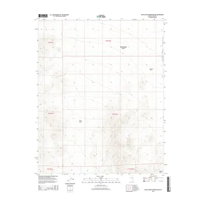2014 Map of McCullough Mountain NE, 2014 Print