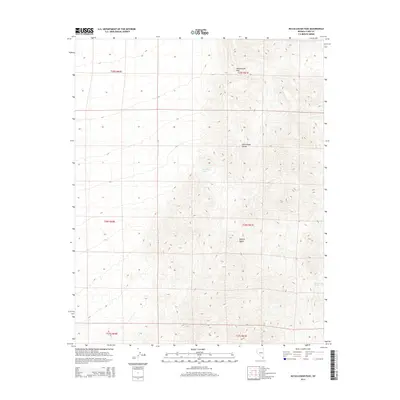 2014 Map of McCullough Pass, 2014 Print