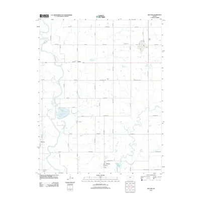 2012 Map of McCune, 2012 Print