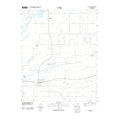 2010 Map of McCurtain, 2010 Print