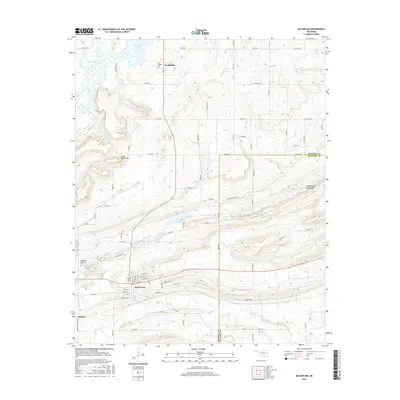 2016 Map of McCurtain, 2016 Print
