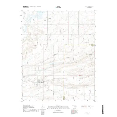 2018 Map of McCurtain, 2018 Print