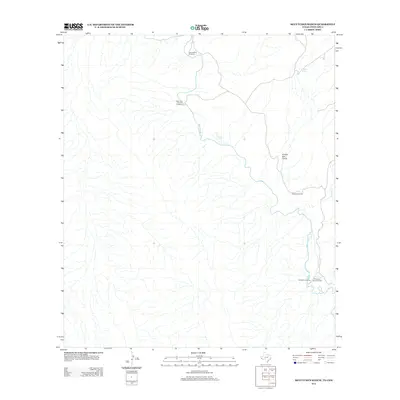 2012 Map of McCutchen Ranch, 2012 Print