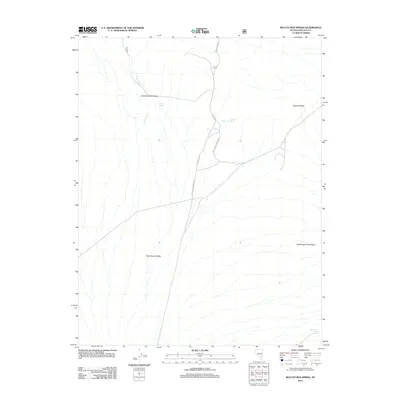 2012 Map of McCutchen Spring, 2012 Print