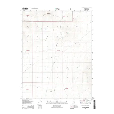 2015 Map of McCutchen Spring, 2015 Print