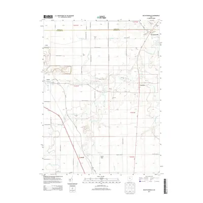 2013 Map of McCutchenville, 2013 Print