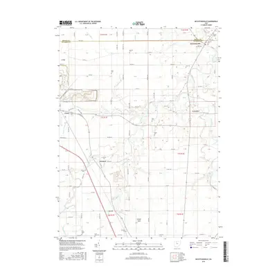 2016 Map of McCutchenville, 2016 Print