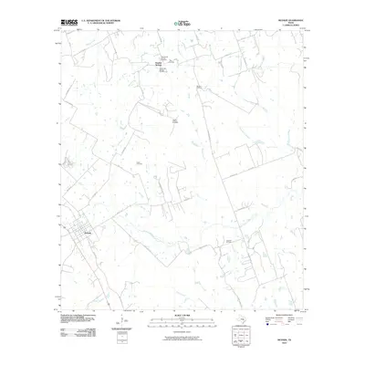 2010 Map of McDade, 2010 Print
