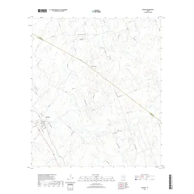 2019 Map of McDade, 2019 Print