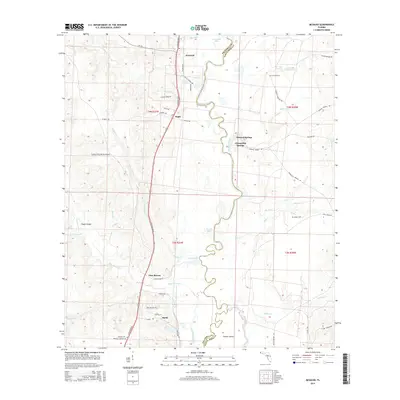 2015 Map of McDavid, 2015 Print