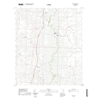 2021 Map of McDavid, 2021 Print