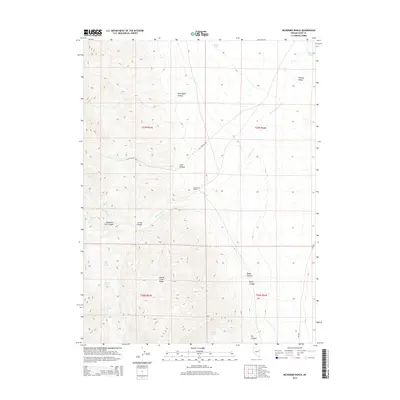 2014 Map of McDermid Ranch, 2014 Print