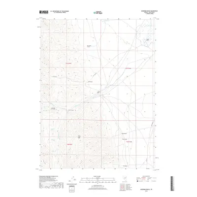2018 Map of McDermid Ranch, 2018 Print