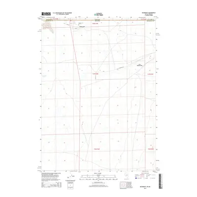 2015 Map of McDermitt, 2015 Print