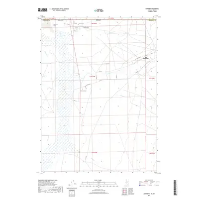 2018 Map of McDermitt, 2018 Print
