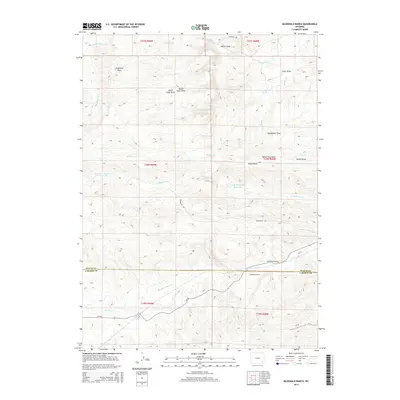 2015 Map of McDonald Ranch, 2015 Print