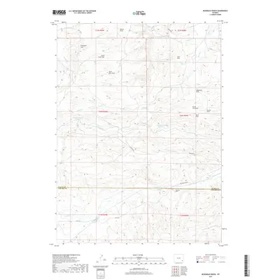 2017 Map of McDonald Ranch, 2017 Print