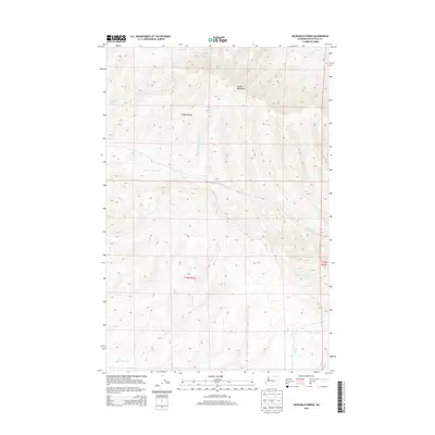 2013 Map of McDonald Spring, 2013 Print