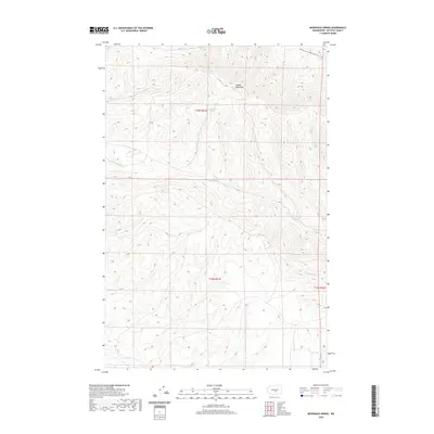 2020 Map of McDonald Spring, 2020 Print
