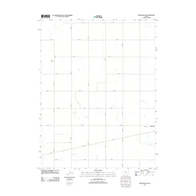 2012 Map of McDonald SW, 2012 Print