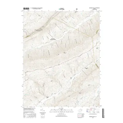2016 Map of McDonalds Mill, 2016 Print