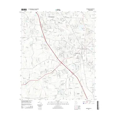 2014 Map of McDonough, 2014 Print