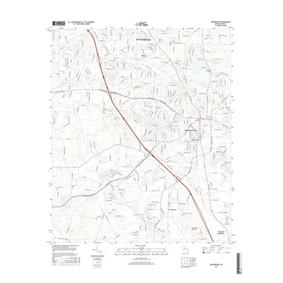2017 Map of McDonough, 2017 Print