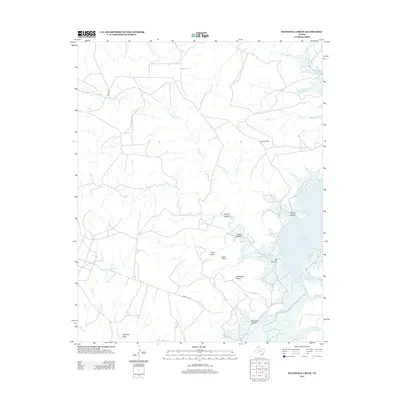 2012 Map of McDowell Creek, 2012 Print