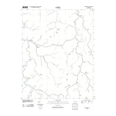2010 Map of McDowell, 2010 Print