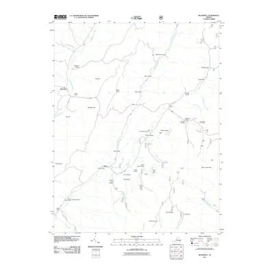 2011 Map of McDowell, 2011 Print