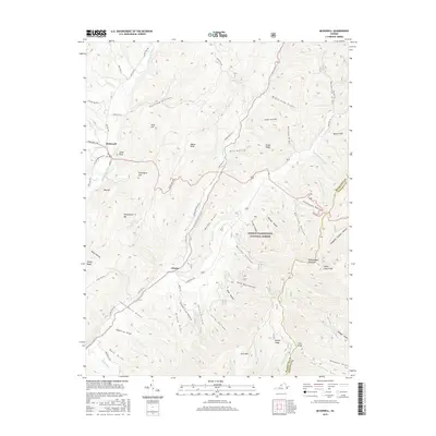 2016 Map of McDowell, 2016 Print