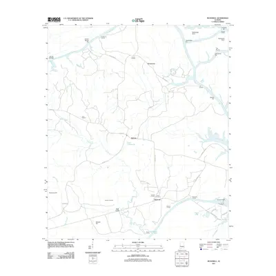 2011 Map of McDowell, 2011 Print