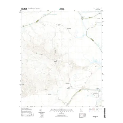2014 Map of McDowell, 2014 Print