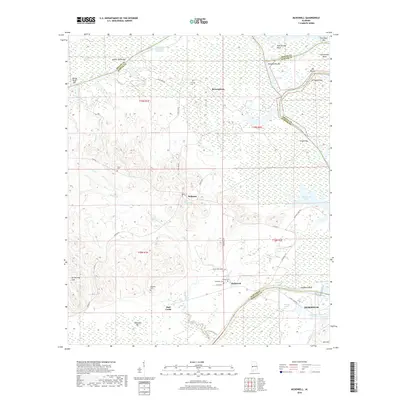 2018 Map of McDowell, 2018 Print