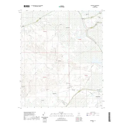2020 Map of McDowell, 2020 Print