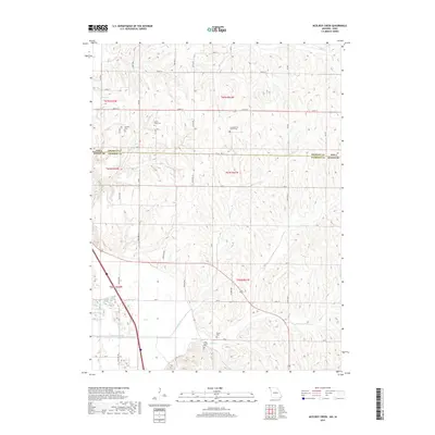 2017 Map of McElroy Creek, 2017 Print
